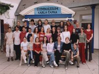 Společné fotogarie tříd - červen 2004