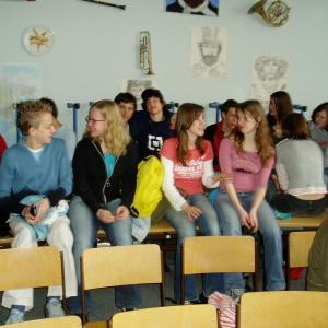 Holandští studenti na Gymnáziu Karla Čapka