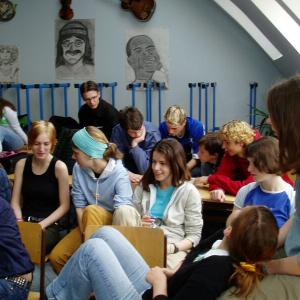 Holandští studenti na Gymnáziu Karla Čapka