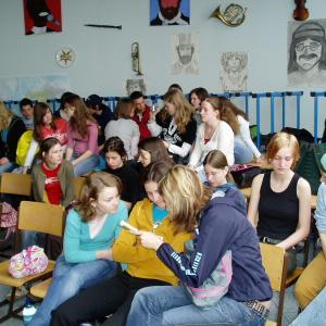 Holandští studenti na Gymnáziu Karla Čapka