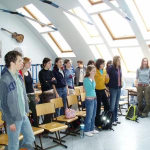 Holandští studenti na Gymnáziu Karla Čapka