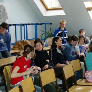 Holandští studenti na Gymnáziu Karla Čapka