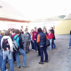 Holandští studenti na Gymnáziu Karla Čapka v Dobříši 