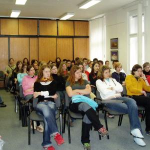 Holandští studenti na Gymnáziu Karla Čapka