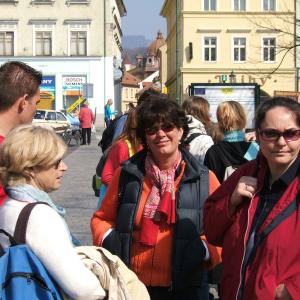 Holandští studenti na Gymnáziu Karla Čapka v Dobříši 