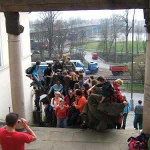 Holandští studenti na Gymnáziu Karla Čapka v Dobříši 