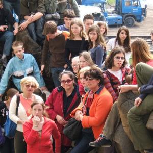 Holandští studenti na Gymnáziu Karla Čapka v Dobříši 