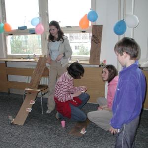 Holandští studenti na Gymnáziu Karla Čapka v Dobříši 