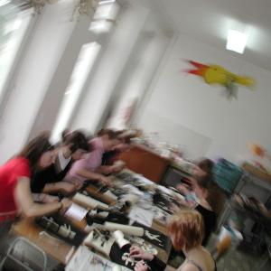 Holandští studenti na Gymnáziu Karla Čapka v Dobříši 