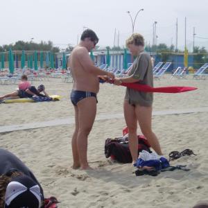 Gymnazisté byli na zkušené u moře