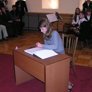 V zámku se konala imatrikulace