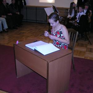 V zámku se konala imatrikulace