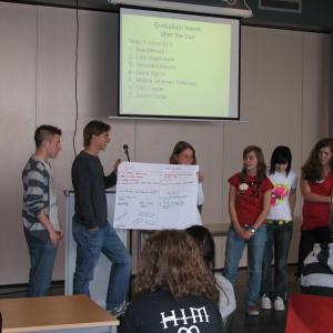 Studentky gymnázia reprezentovaly svoji školu v Holandsku