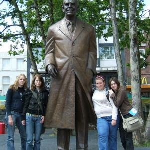 Studentky gymnázia reprezentovaly svoji školu v Holandsku
