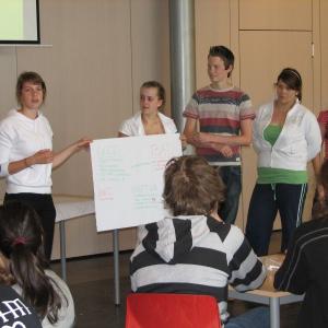 Studentky gymnázia reprezentovaly svoji školu v Holandsku