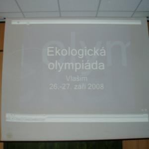 Ekoolympiáda Vlašim 25.9. - 27.9.2008