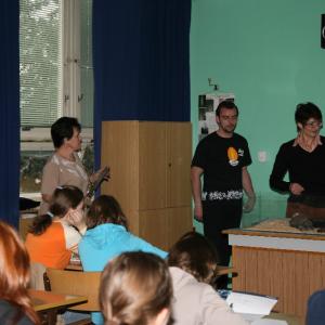 Slavnostní otevření rekontruované učebny biologie