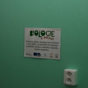Slavnostní otevření rekontruované učebny biologie