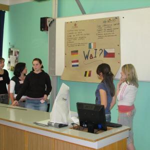 Evropští studenti se setkali na dobříšském gymnáziu