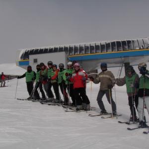 Snowboardové řádění, Alpy 2010
