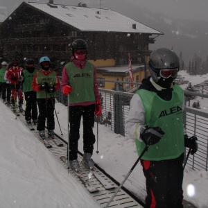 Snowboardové řádění, Alpy 2010