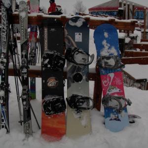 Snowboardové řádění, Alpy 2010