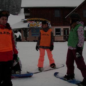 Snowboardové řádění, Alpy 2010