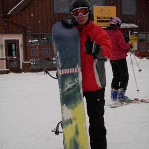 Snowboardové řádění, Alpy 2010