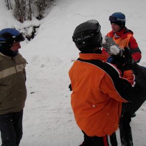 Snowboardové řádění, Alpy 2010