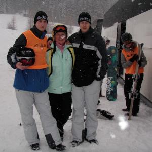 Snowboardové řádění, Alpy 2010