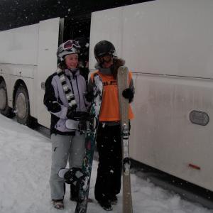 Snowboardové řádění, Alpy 2010
