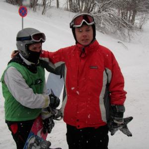 Snowboardové řádění, Alpy 2010