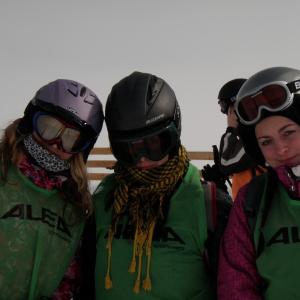 Snowboardové řádění, Alpy 2010