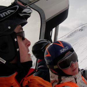 Snowboardové řádění, Alpy 2010
