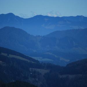 Hoher Nock, 1963m, NP Kalkalpen, Rakousko.