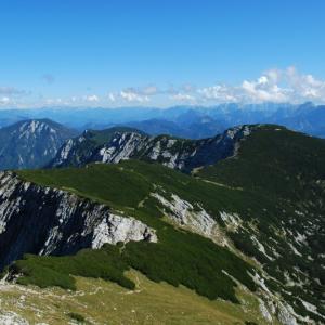 Hoher Nock, 1963m, NP Kalkalpen, Rakousko.
