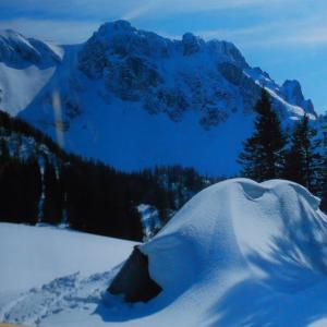 Hoher Nock, 1963m, NP Kalkalpen, Rakousko.