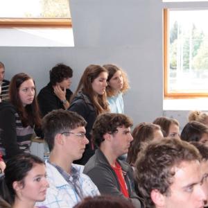 David Rath navštívil Gymnázium Karla Čapka v Dobříši