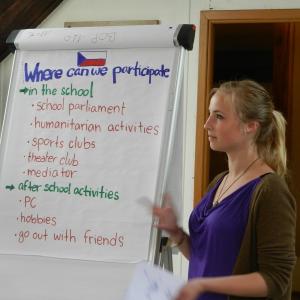 Mládež v akci. Projekt participativní demokracie (Académie de Dijon)