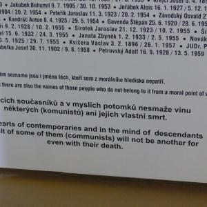 Historická exkurze, kvarta, Památník Vojna u Příbrami