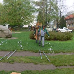 Oslava Dne Země 2014 na hřišti B. Němcové