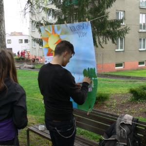 Oslava Dne Země 2014 na hřišti B. Němcové