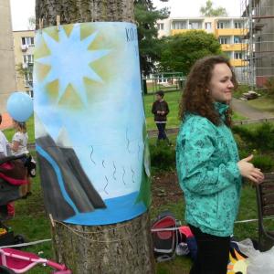 Oslava Dne Země 2014 na hřišti B. Němcové