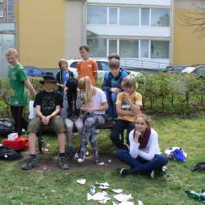 Oslava Dne Země 2014 na hřišti B. Němcové