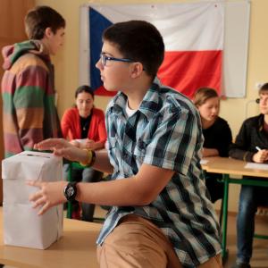 Volby na Gymnáziu Karla Čapka
