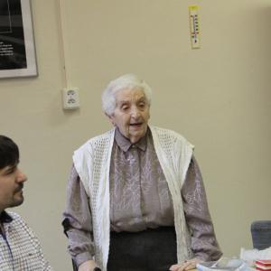 Beseda o holocaustu s paní Martou Kottovou