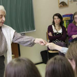Beseda o holocaustu s paní Martou Kottovou