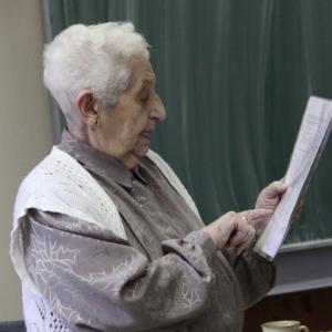 Beseda o holocaustu s paní Martou Kottovou