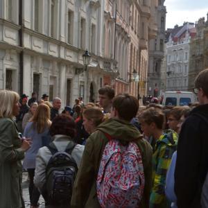 Němečtí studenti v Dobříši