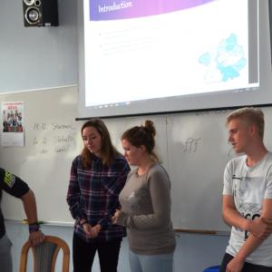 Návštěva německých studentů 